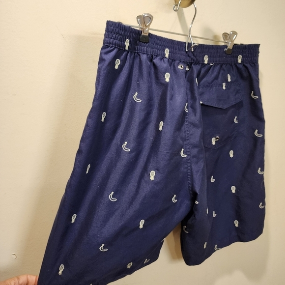 Trunks Surf and Swim Co. Nave Blur banana pinapple print swimmer short M - Picture 6 of 11